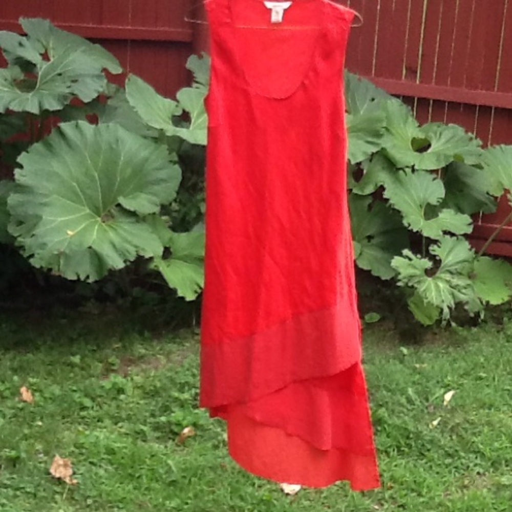 Sundance linen and silk dress